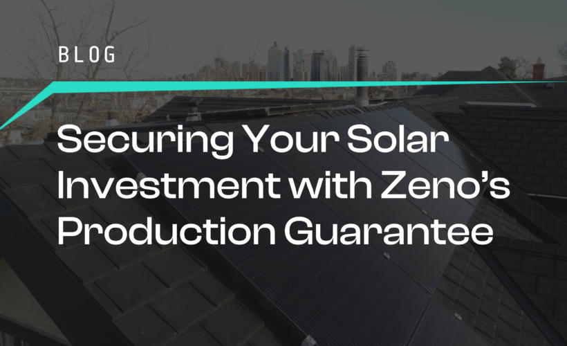 Securing Your Solar Investment with Zeno Production Guarantee