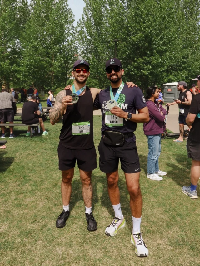42 km. Countless challenges. One finish line. 🏁

This past weekend, team Zeno completed our 8th marathon - and like every marathon, this one came with its own lessons, setbacks, and moments that tested both body and mindset. The journey wasn’t perfect, but that’s exactly the point.

What made the day even more meaningful was seeing our team and partners come together once again for the Servus @CalgaryMarathon fundraiser in support of @KidSportCalgary & Area. For the third year in a row, Zeno finished as one of the Top 3 corporate fundraising teams, raising over $5,600 to help local children access sports and recreation opportunities.

A huge thank you to everyone who donated, ran, cheered, and supported the cause. And to the families and loved ones waiting at the finish line: your support means everything.

#ZenoRenewables #ServusCalgaryMarathon #KidSportCalgary #LiveRenewably #SFS #CalgaryMarathon #Fundraiser #Running #Calgary #YYC #Marathon